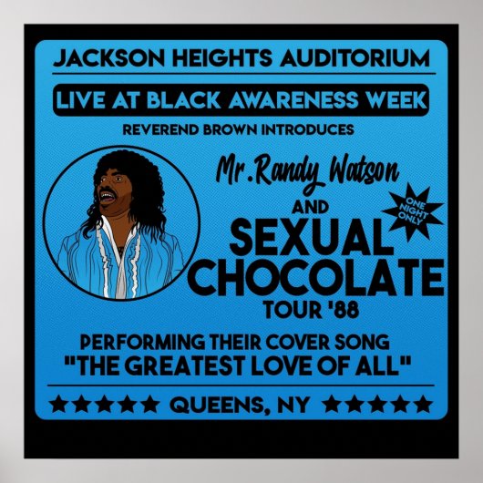 Randy Watson Poster (Vorne)