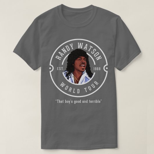 Randy Watson World Tour Est 1988 T-Shirt (Design vorne)