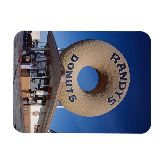 Randy's Donuts California Architecture Magnet (Horizontal)