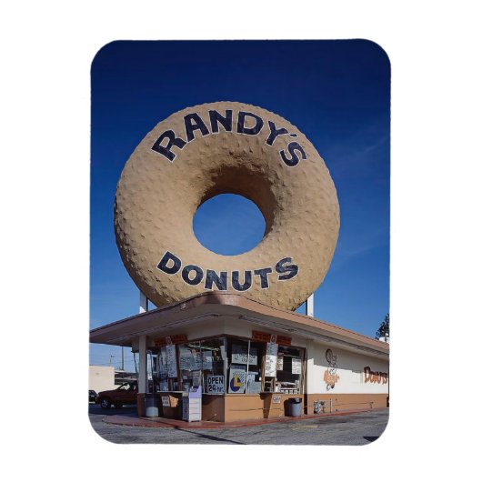Randy's Donuts California Architecture Magnet (Vertikal)