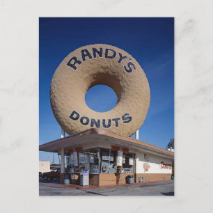 Randy's Donuts California Architecture Postkarte