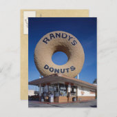 Randy's Donuts California Architecture Postkarte (Vorne/Hinten)