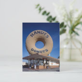 Randy's Donuts California Architecture Postkarte (Stehend Vorderseite)