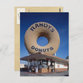 Randy's Donuts California Architecture Postkarte (Vorne/Hinten)
