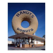 Randy's Donuts California Mitte des Jahrhunderts M