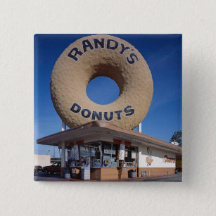 Randys Schaumgummiring-Kalifornien-Architektur Button