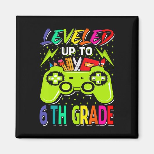 Rang 6 des Gamers zurück in die Schule Magnet (Vorne)