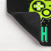 Rang 6 des Gamers zurück in die Schule Mousepad (Ecke)