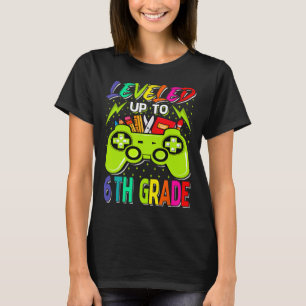 Rang 6 des Gamers zurück in die Schule T-Shirt