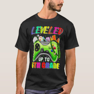 Rang 6 des Gamers zurück in die Schule T-Shirt