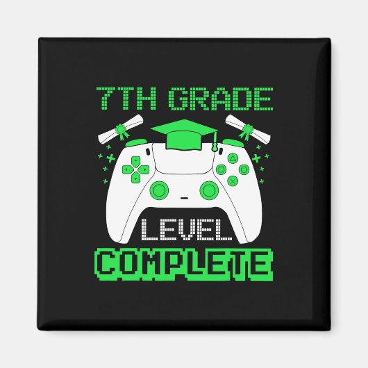 Rang 7 des absoluten Gamers 7. Klasse Magnet (Vorne)