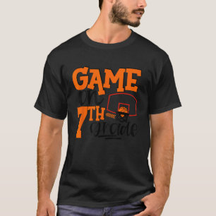 Rang 7 des Basketballspiels in der 7. Klasse für K T-Shirt