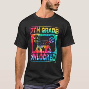 Rang 7: Unverriegelter Video-Gamer-Kinder-Junge zu T-Shirt