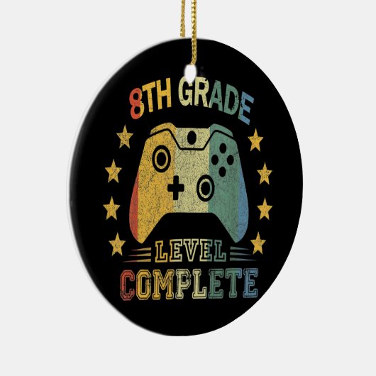 Rang 8: "Complete Video Games Funny" Keramik Ornament (Rechts)