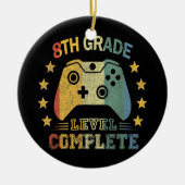 Rang 8: "Complete Video Games Funny" Keramik Ornament (Vorne)