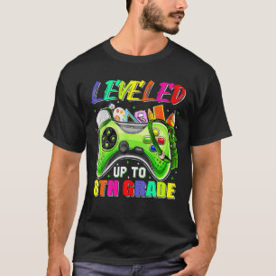 Rang 8 des Gamers zurück in die Schule T-Shirt