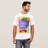 Rang Barse - Lass's Play Holi T-Shirt (Vorne ganz)