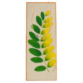 'Rang De Basanti' auf einer Geschenktasche Geschenktüte Für Weinflaschen (Rückseite)