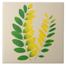 'Rang De Basanti' auf einer Keramik (II) Fliese