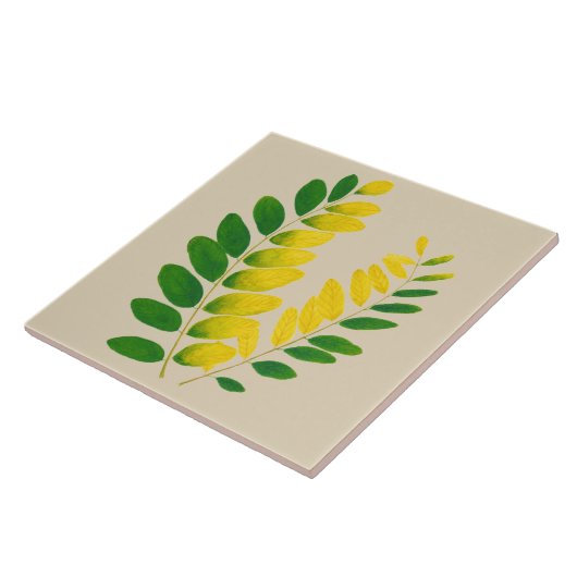 'Rang De Basanti' auf einer Keramik (II) Fliese (Seite)