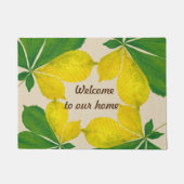 'Rang De Basanti' auf einer Türmatte (Vorderseite)