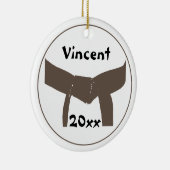 Rang des Belt der Kampfkunst Keramik Ornament (Rechts)