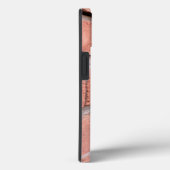 Rang du? Schwarz/Weiße Katze auf Brick Case-Mate iPhone Hülle (Rückseite / Rechts)