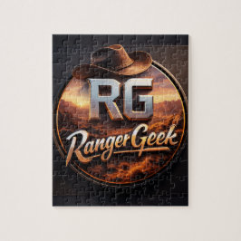 Range Geek Western Style Logo Puzzle