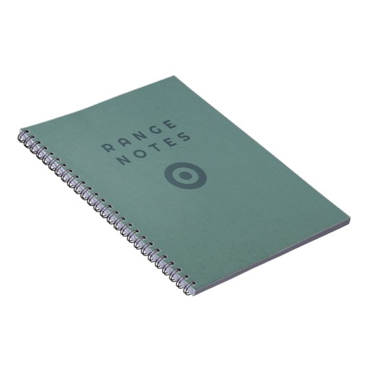 Range Notes - Shooting Range Logbook Notizblock (Rechte Seite)