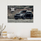 Range Rover, Akron Auto Polnisch Poster (Küche)