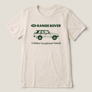 Range Rover - Ein wirklich außergewöhnliches Fahrz Tri-Blend Shirt