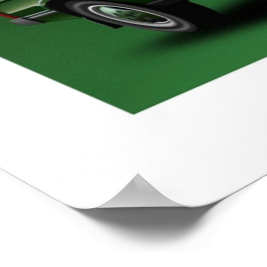 Range Rover Vogue Poster Illustration (Ecke)