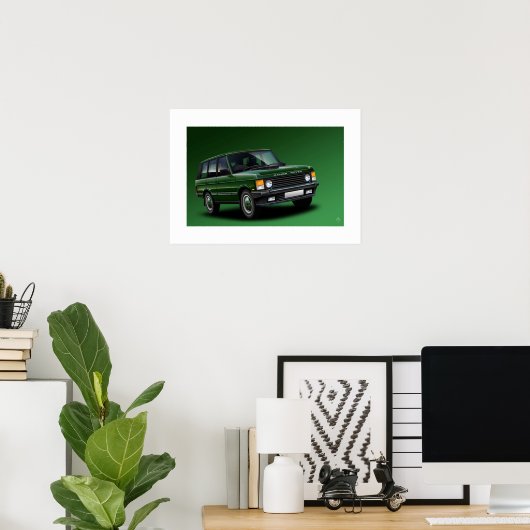 Range Rover Vogue Poster Illustration (Heimbüro)