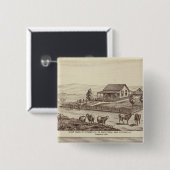 Ränge von Hirschkrebs Button (Vorne & Hinten)