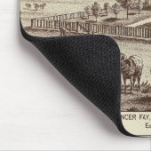 Ränge von Hirschkrebs Mousepad (Ecke)