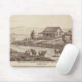Ränge von Hirschkrebs Mousepad (Mit Mouse)