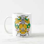 Rangel Familienwappen Kaffeetasse (Links)