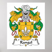 Rangel Familienwappen Poster (Vorne)