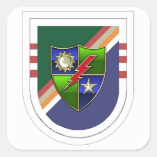 Ranger 3. Battalion Beret Flash mit DUI Stickers
