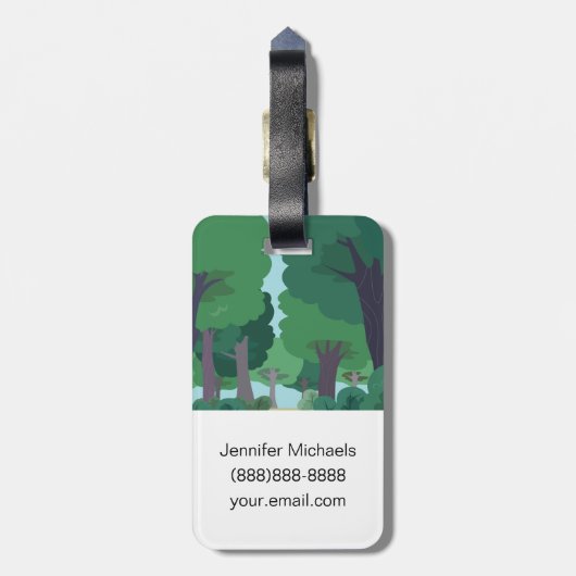 Ranger| Becky Hare Gepäckanhänger (Rückseite vertikal)