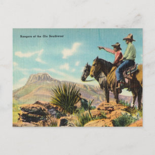 Ranger des alten Südwestens Postkarte