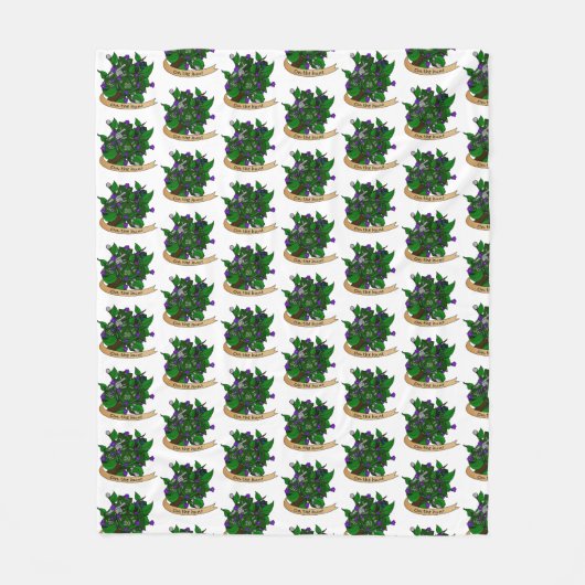 Ranger Dice Design Fleecedecke (Vorderseite)