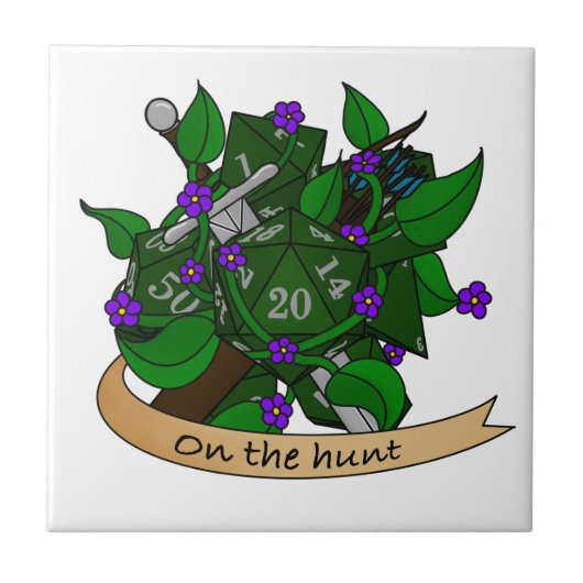 Ranger Dice Design Fliese (Vorderseite)