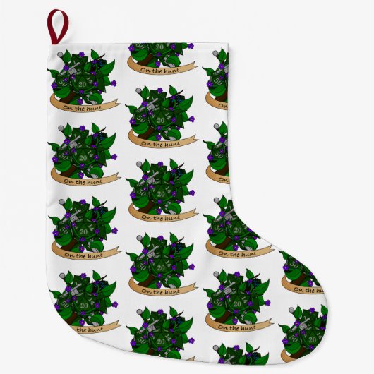 Ranger Dice Design Großer Weihnachtsstrumpf (Vorderseite)