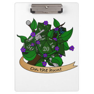 Ranger Dice Design Klemmbrett