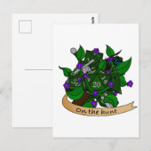 Ranger Dice Design Postkarte (Vorne/Hinten)