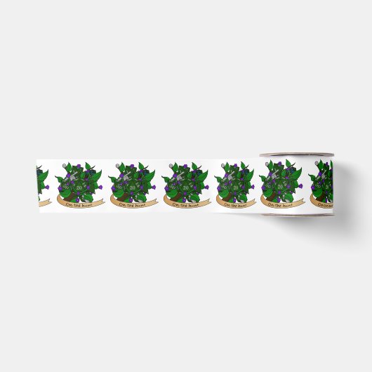 Ranger Dice Design Satinband (Vorderseite)