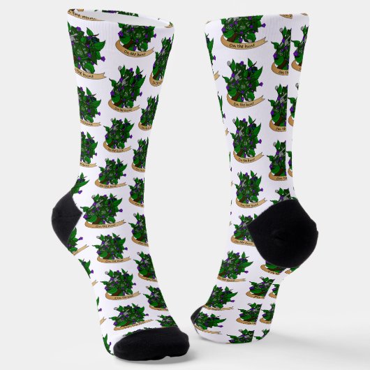 Ranger Dice Design Socken (Gewinkelt)