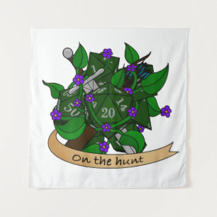 Ranger Dice Design Wandteppich