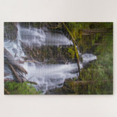 Ranger Falls, Rainer National Park, Washington Puzzle (Horizontal)
